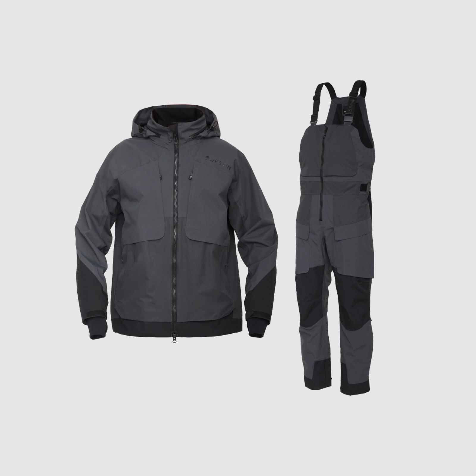 Westin W4 Angelset – Jacke & Bibs Gun Metal