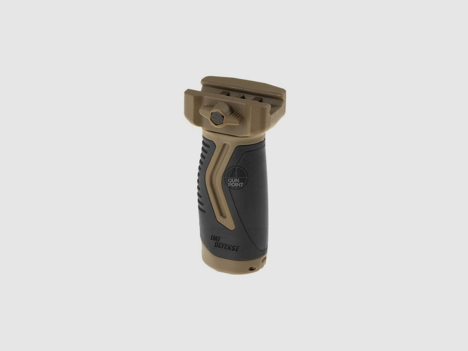 IMI Defense OVG Overmolding Vertical Grip-Tan/Black