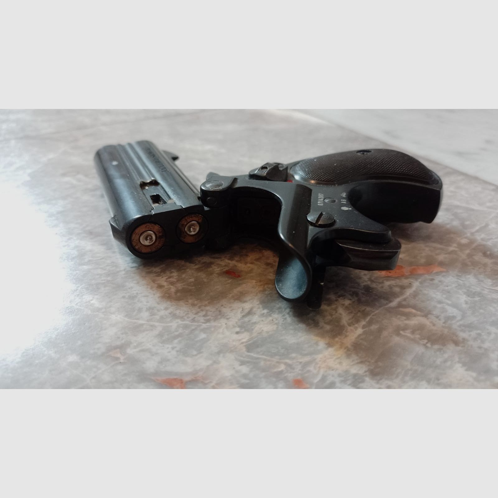 Noris Twinny Derringer Kal. 9mm / .380 - KNALL-GAS-SIGNAL-Defekt
