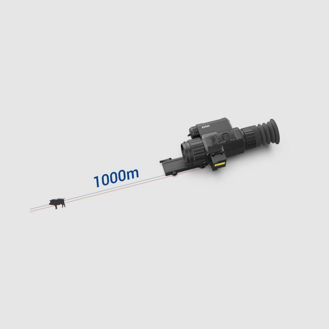 CONOTECH VAGON 335LRF VISOR TÉRMICO CON TELEMETRO, imagen 5 de 6