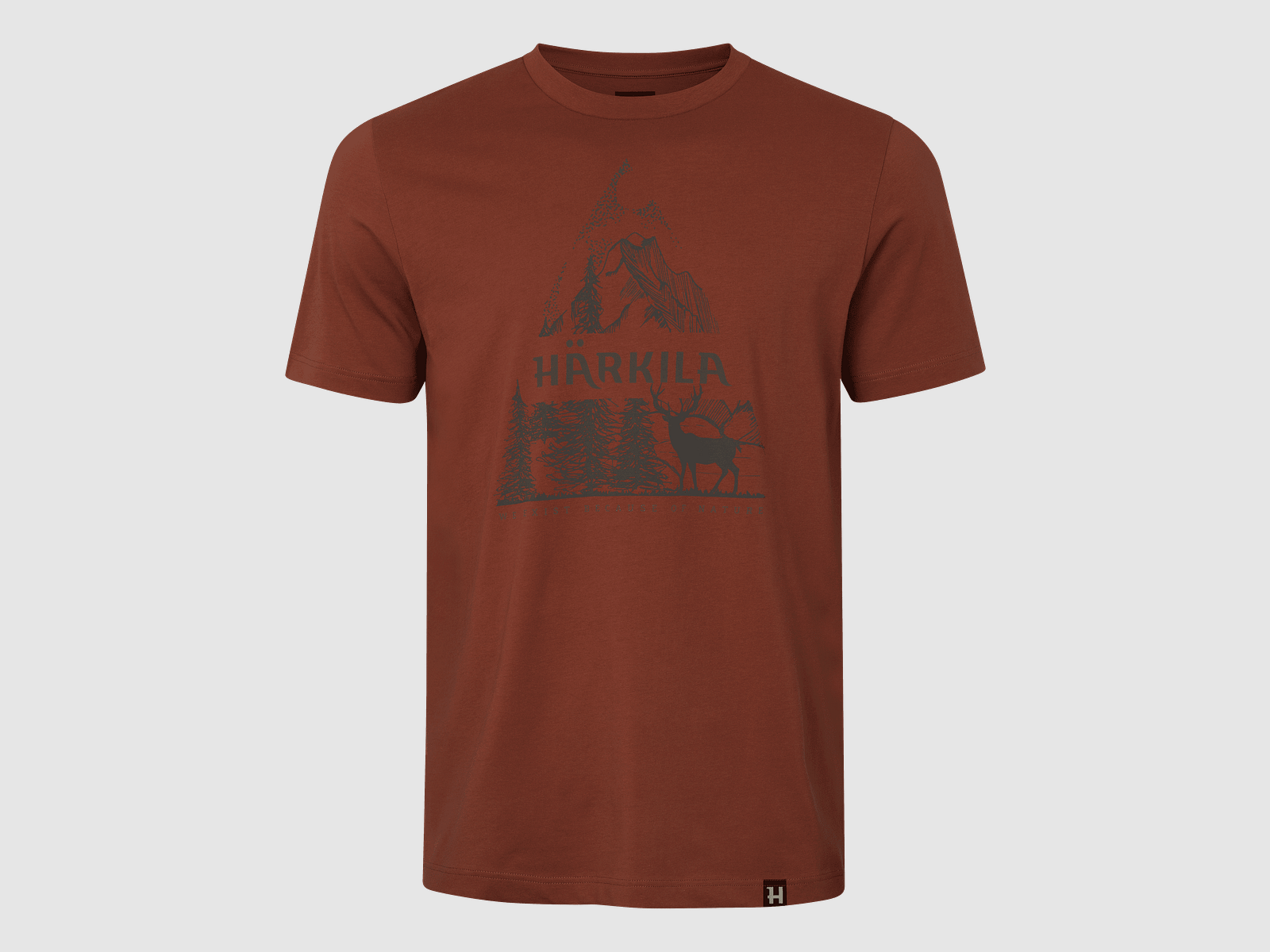 Härkila Nature T-shirt Mannen Herfst Oranje XL