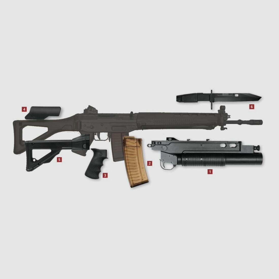 SIG SAUER Swiss Arms SG 550 (PE 90), Bild 2 von 2