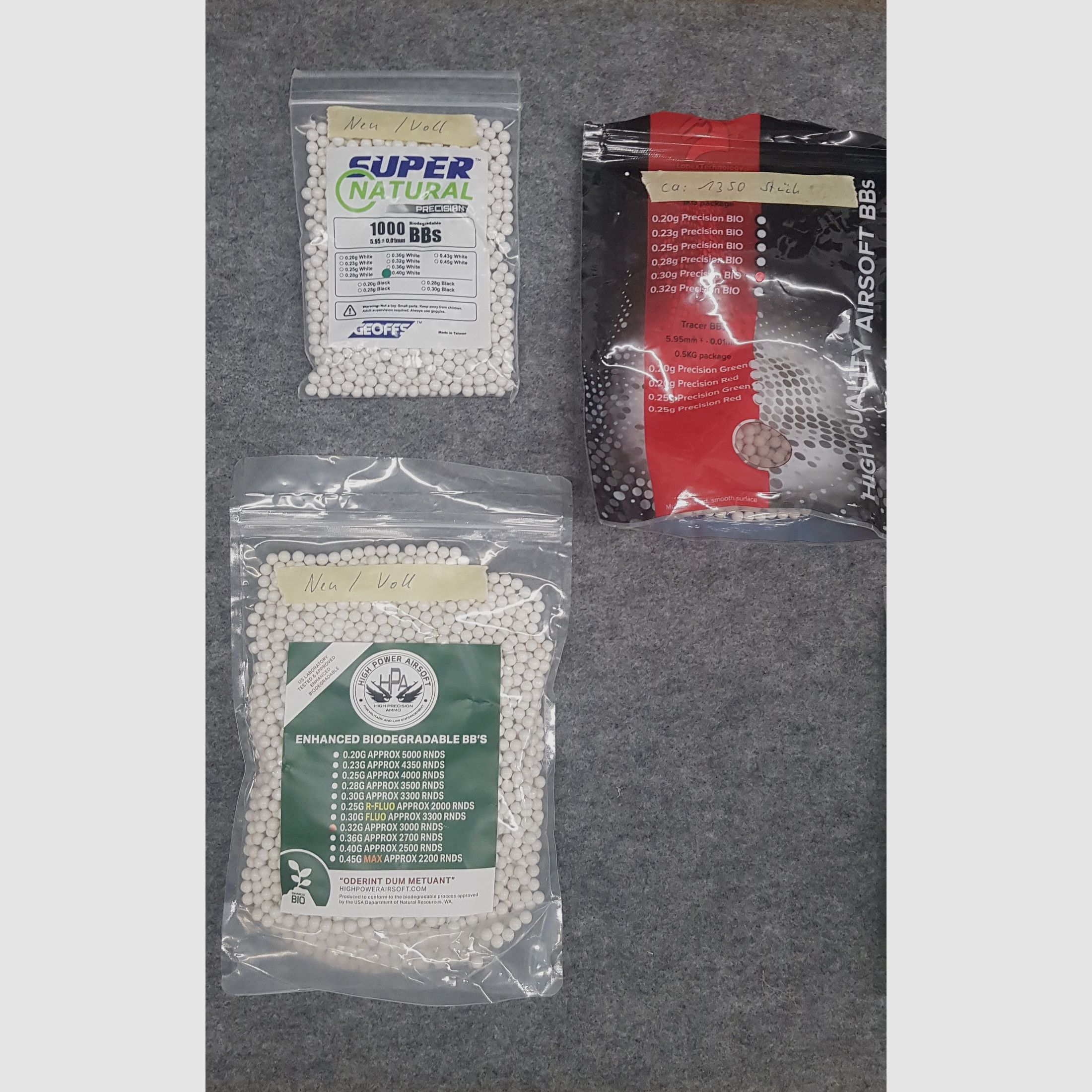 Zestaw kul amunicji sprzęt gracza sprężynowy gaz AEG S-AEG pistolet airsoft 6mm BB Airsoft