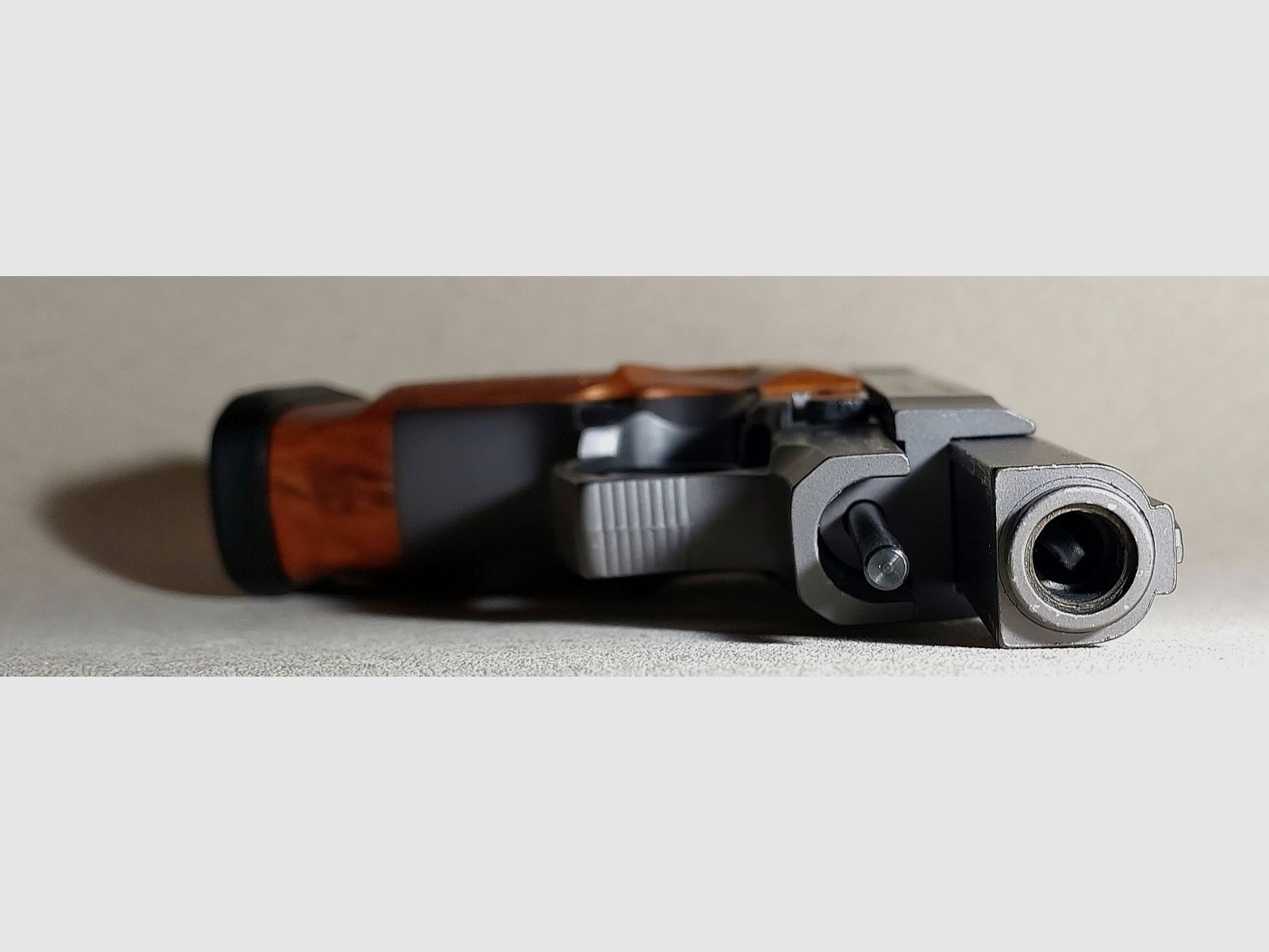 Zoraki 914 Schreckschuss Pistole 9mm P.A.K. titan Holzoptik (1014) neuwertig!