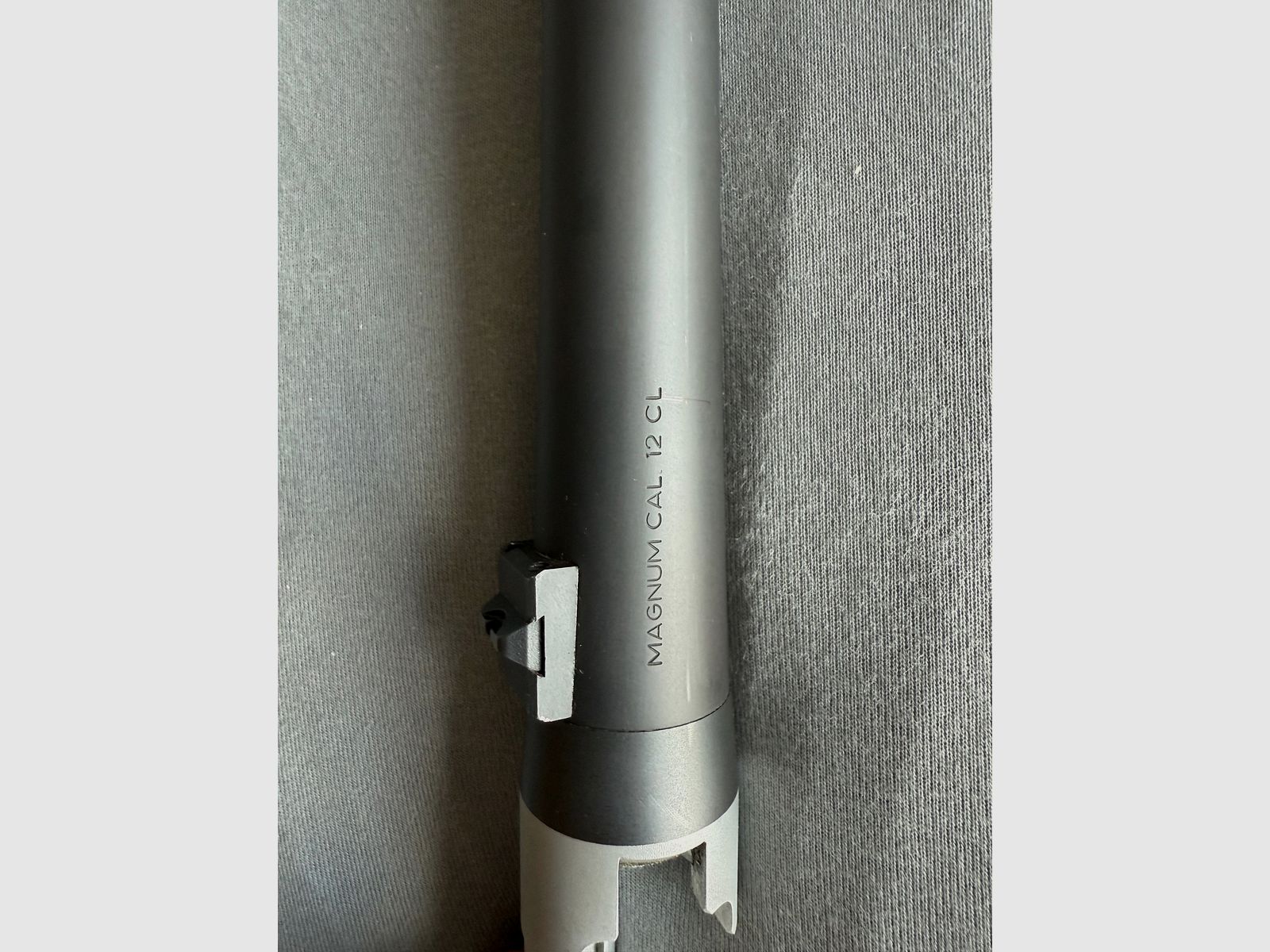 Benelli SLF M3 Super 90 with interchangeable barrel (slug barrel)