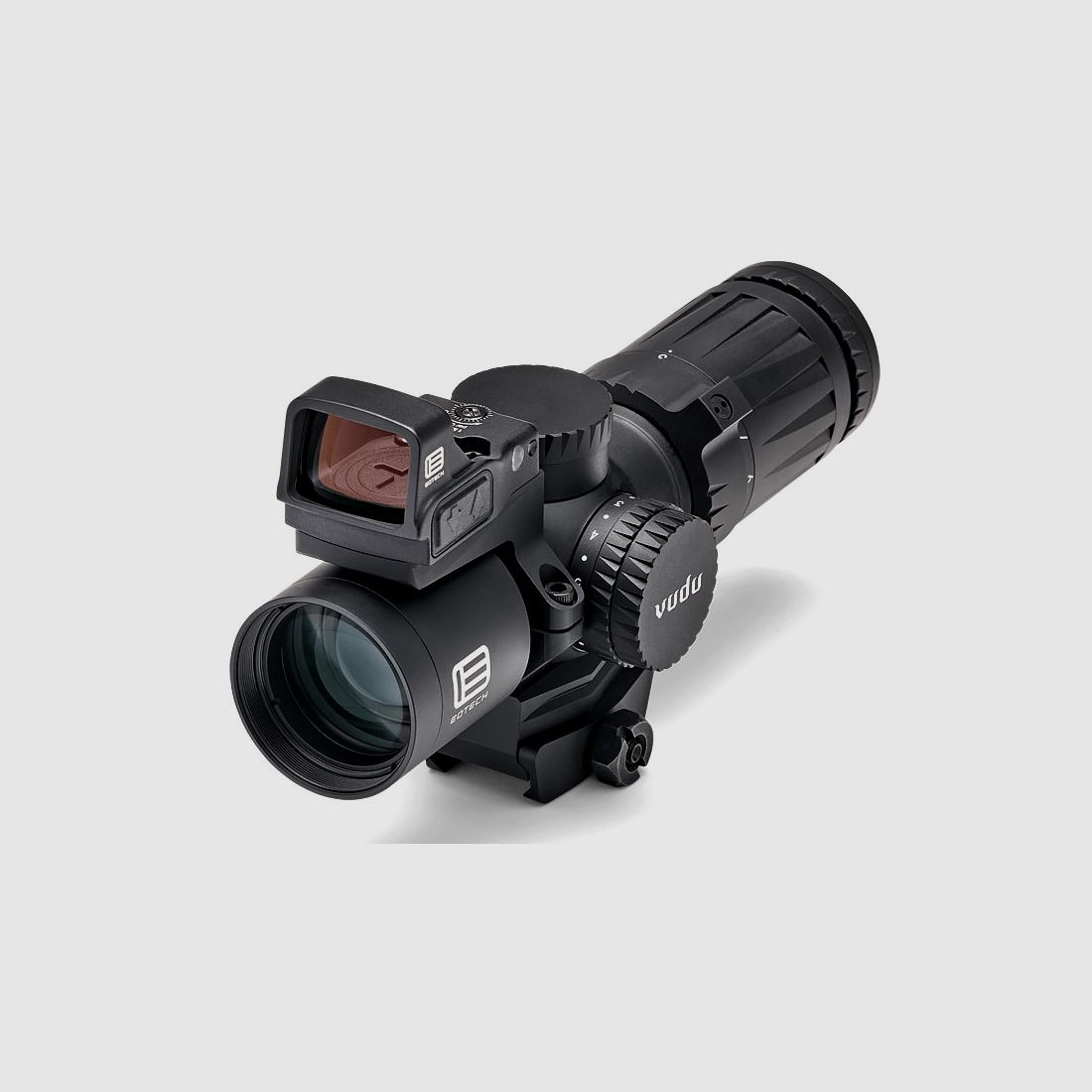 EOTECH Vudu 3-9x32 SFP Ultra Short HC1 Reticle (with EFLX + Mounting Ring Complete Package)