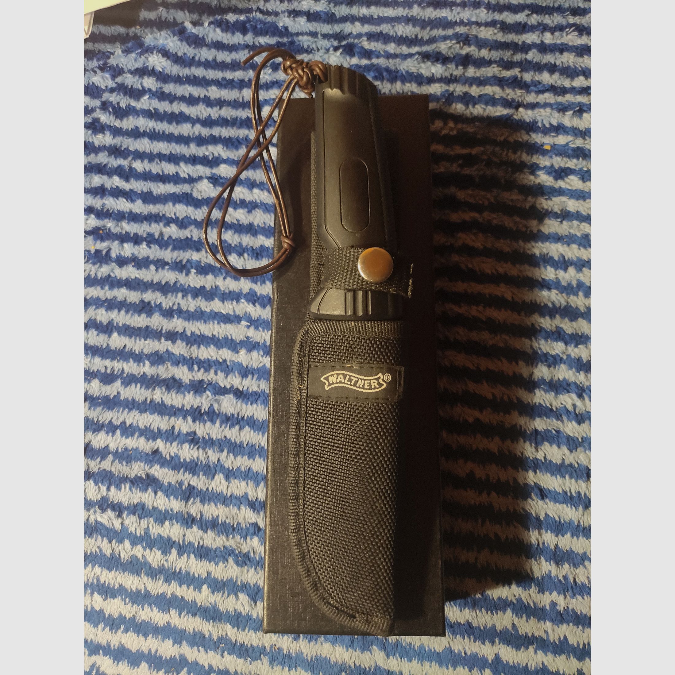 Walther tactical knife made of stainless steel about 20 years old, image 4 of 4
