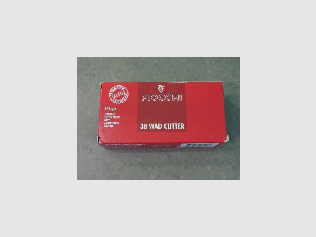 FIOCCHI PATRONEN 38SPL LWC 148 GR, Bild 1 von 2