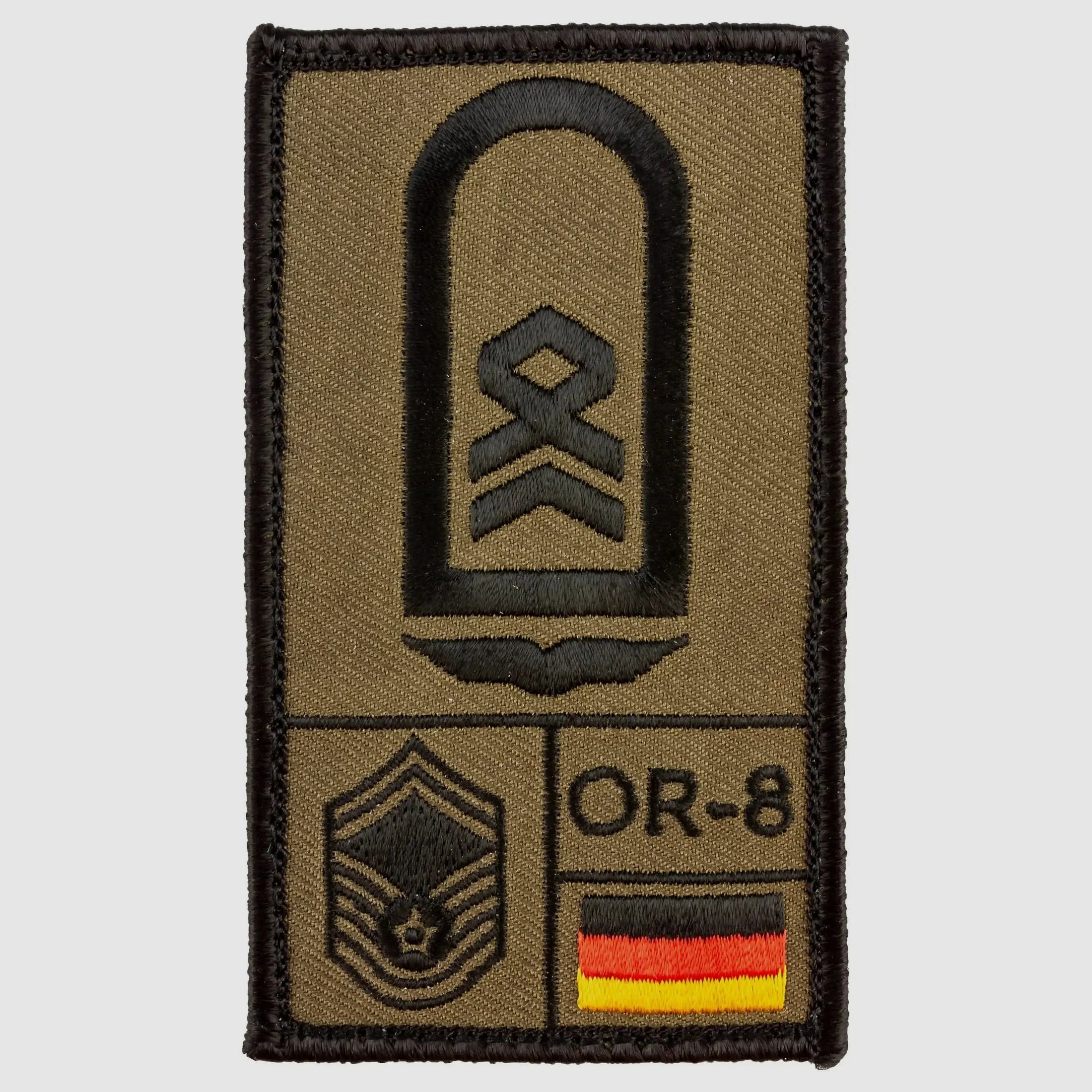 Café Viereck Rang Patch Staf sergeant Luftwaffe