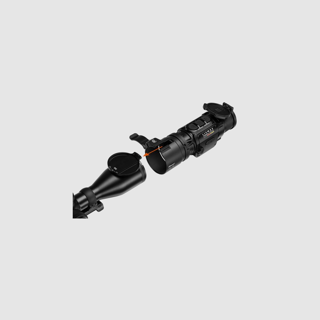 Blaser voorzetmontage CM ... voor Blaser B2 1.7-10x42 / B2 2-12x50 / B2 2.5-15x56 / B2 3-18x50 richtkijkers