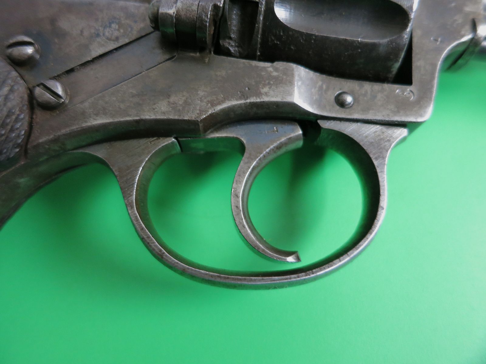 IMPERIAL RUSSIAN NAGANT REVOLVER WW2, 1922, DOUBLE-ACTION OFFICER MODEL, РСФС.Р.    #62