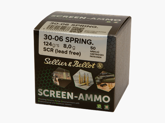 S&B .30-06 FMJ Spring Lead Free 8g/124gr