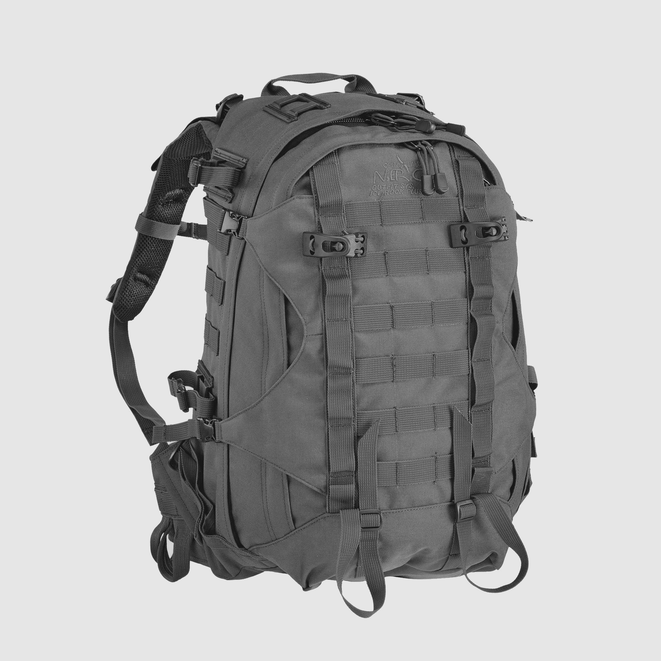 NERG OPEN LAND – RUCKSACK – ICE ROCK PLUS 40/45 LT – GRAU
