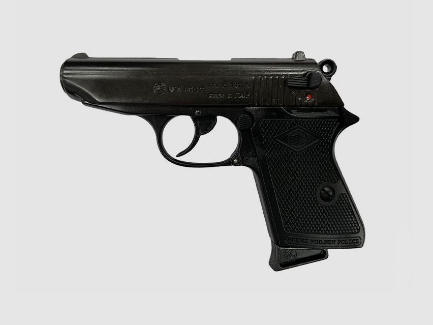 BRUNI New Police Black – 9 mm P.A.K. / Compact Police Style – EU-weiter Versand / EU-Wide Shipping