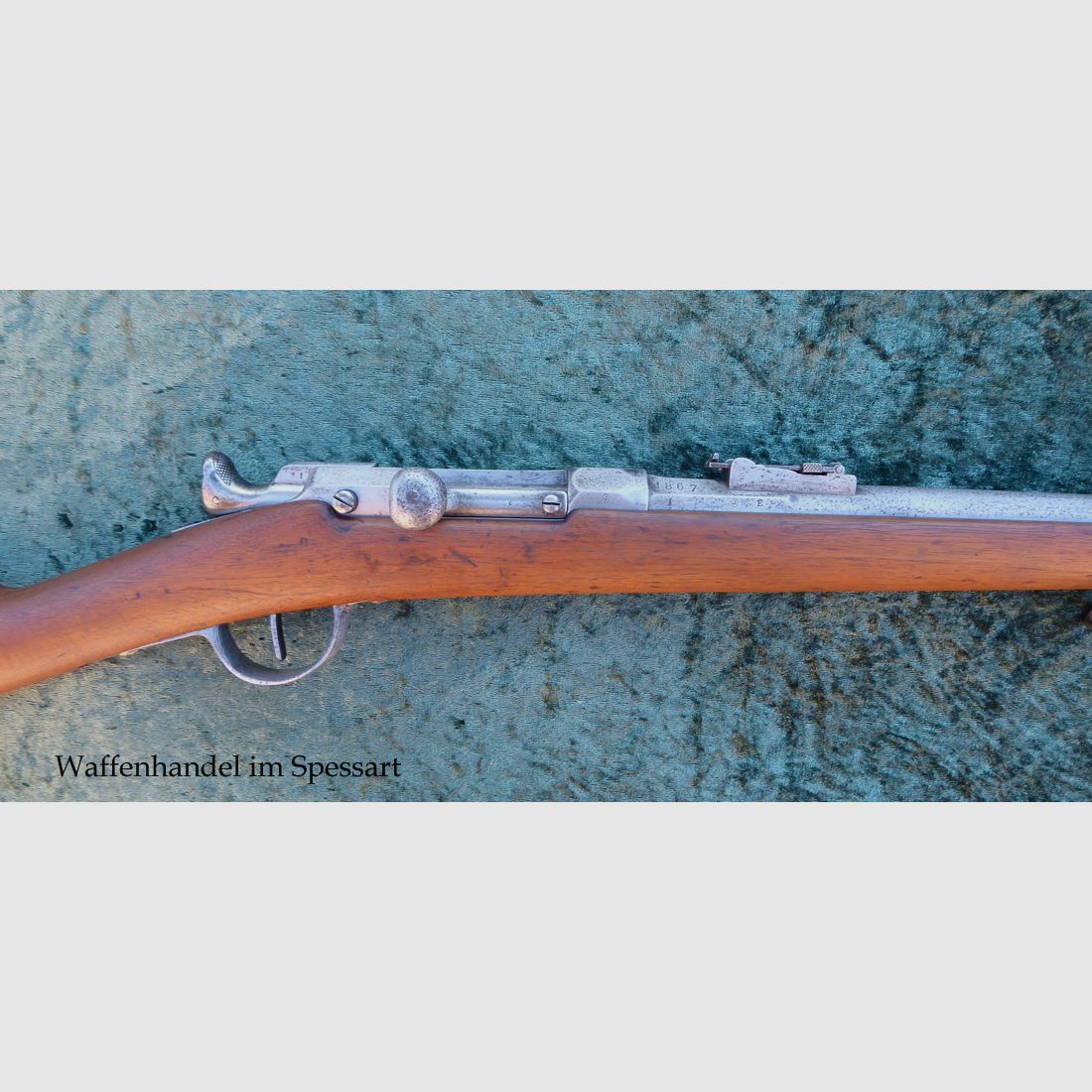 Karabin zapalnikowy Chassepot Mle 1866 cahen-Lyon 1867.