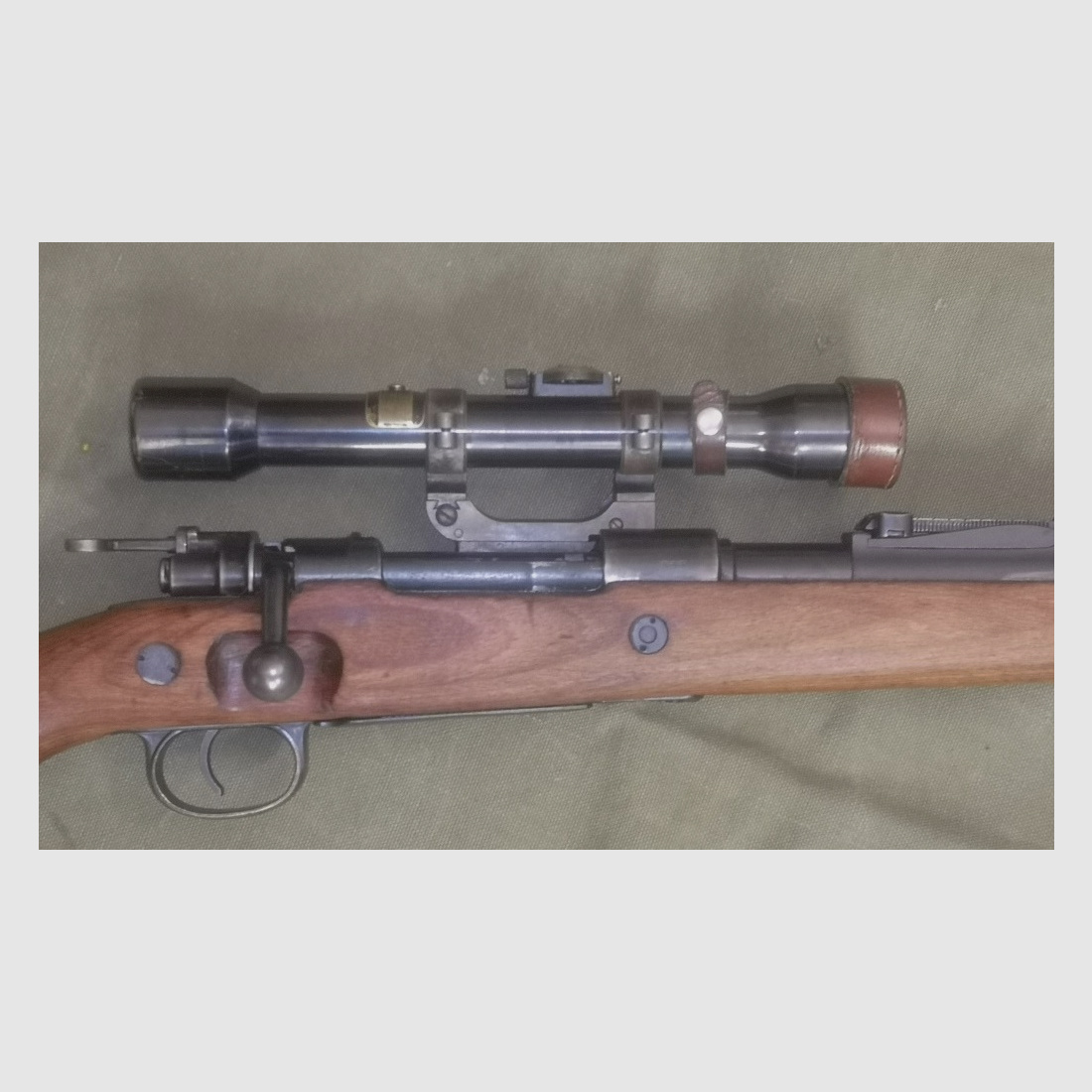 K98 SS-Scharfschützen mit Kahles Helio 4 Nummerngleich