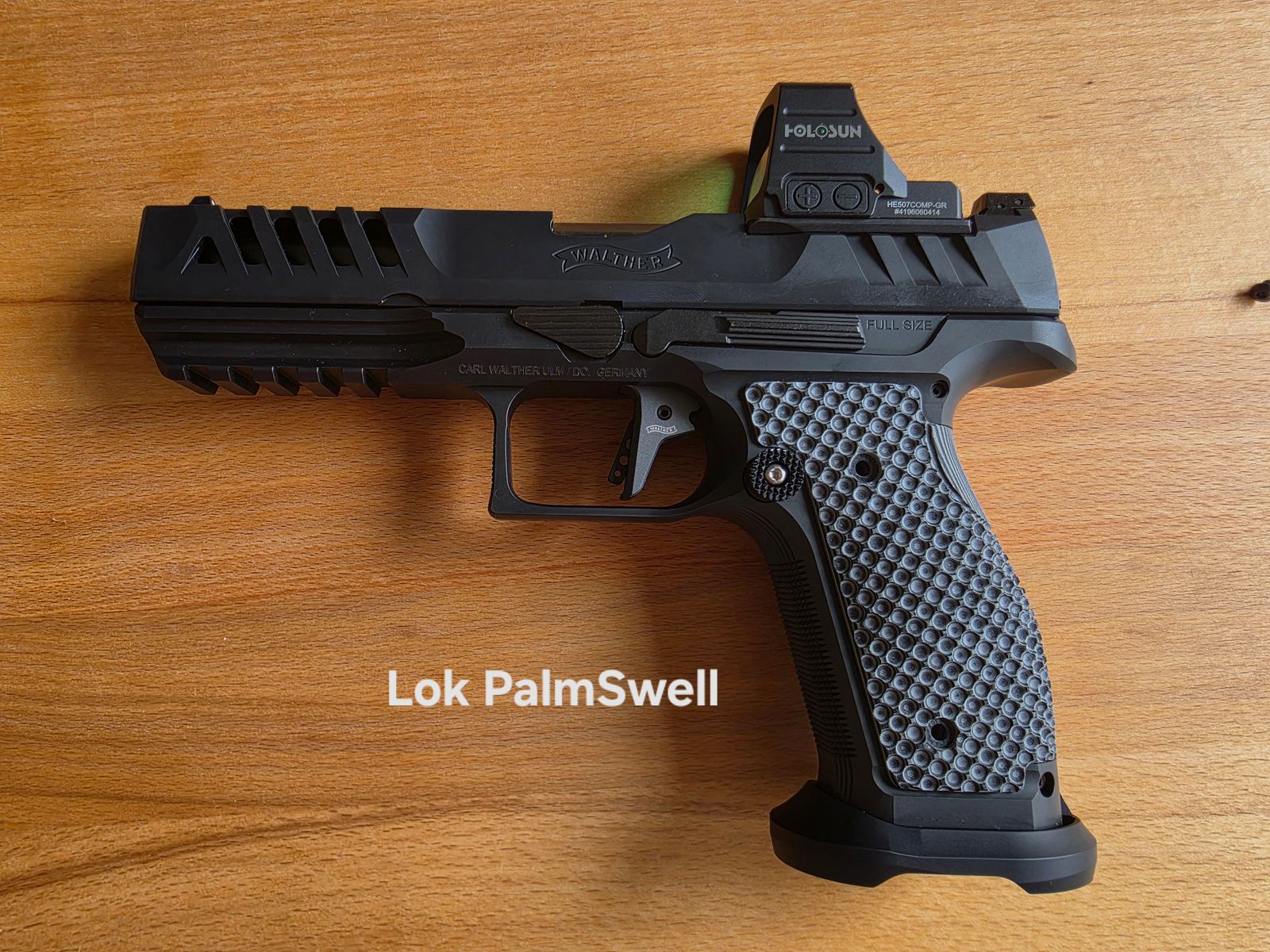 Walther PDP SF Match 5“ z Holosun 507COMP-GR i wieloma akcesoriami