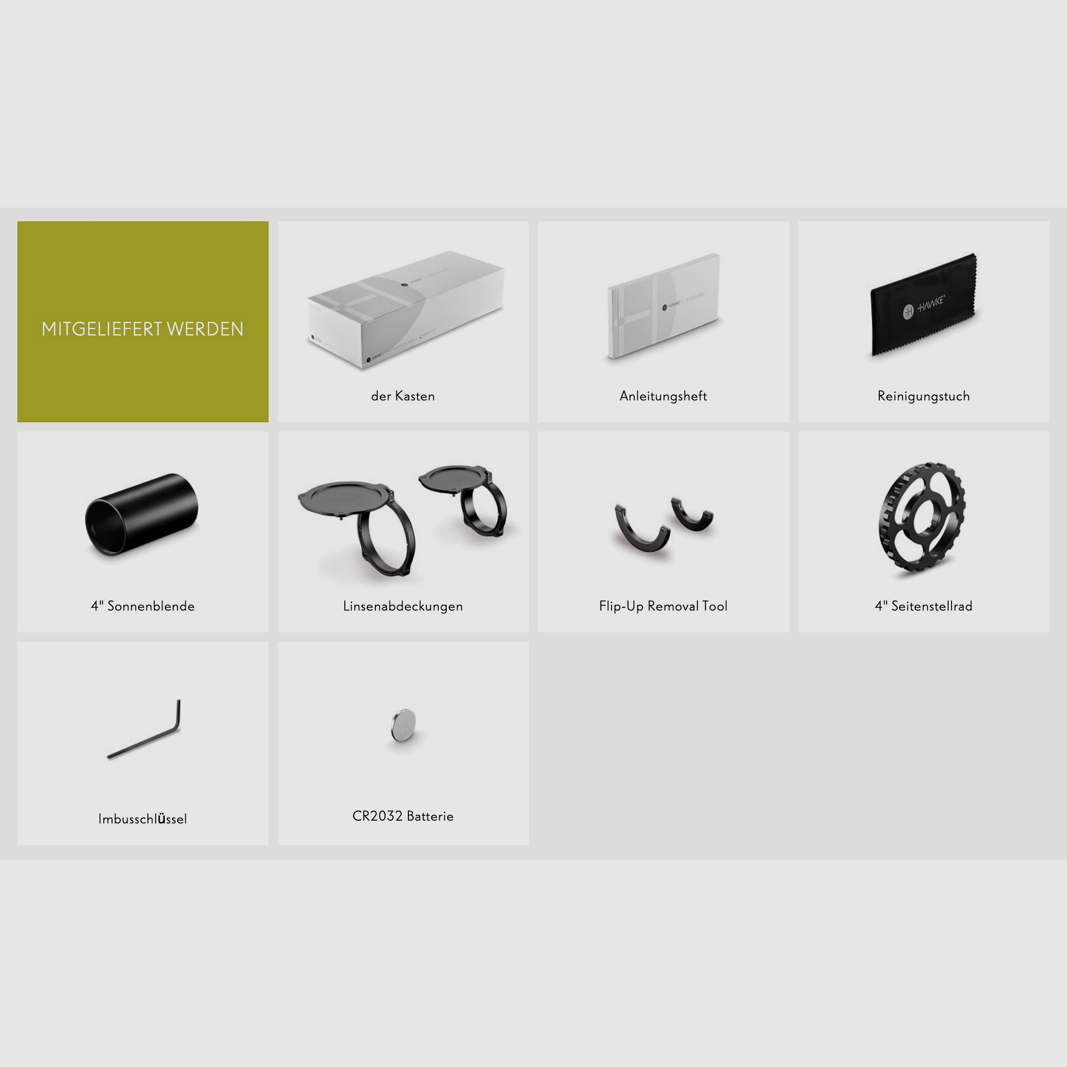 HAWKE 13350 Zielfernrohr AIRMAX 30 FFP SF 4-16x50 AMX IR Absehen