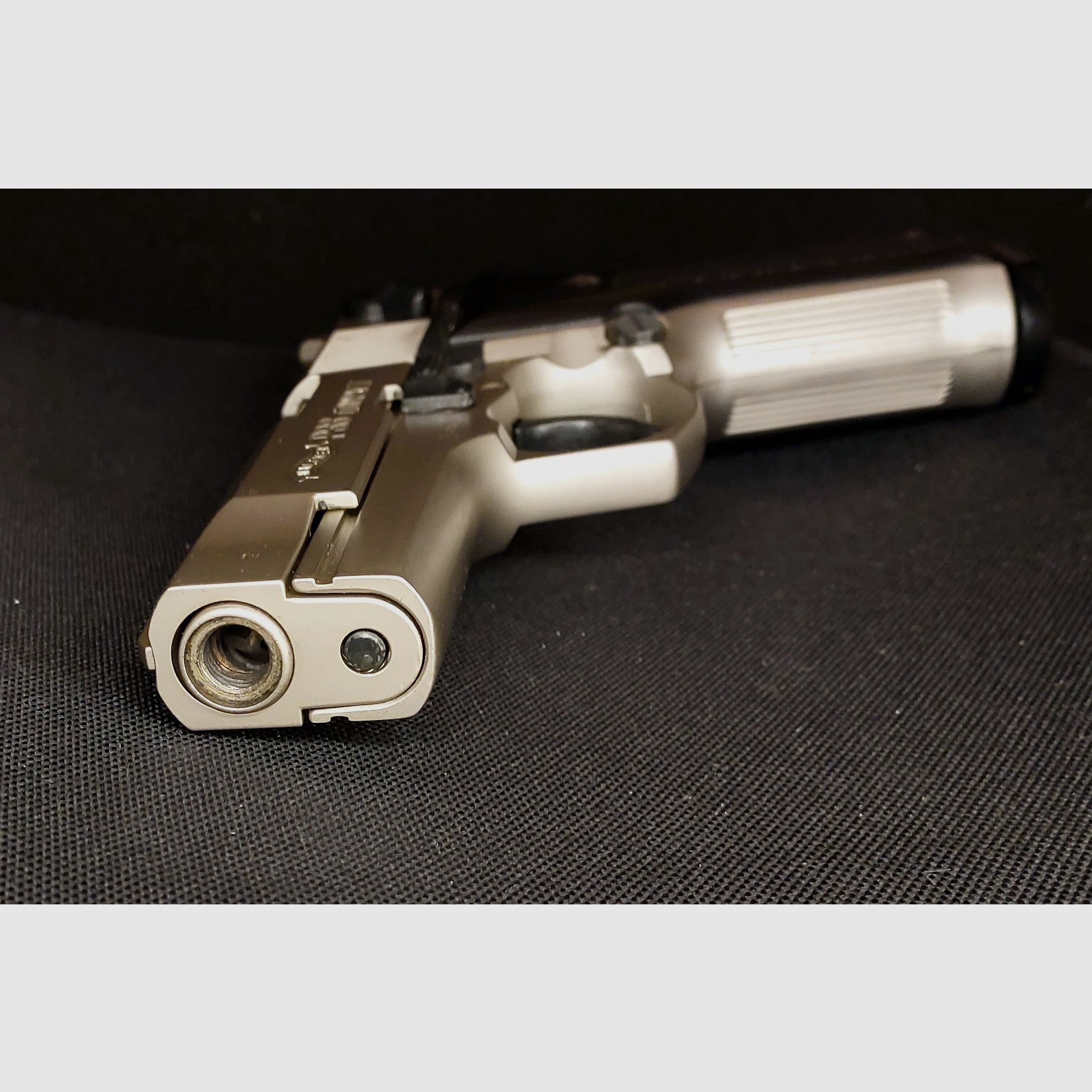 Walther P88-9 (P 88 Compact) pistola a salve 9mm P.A.K. nichelata (PTB 764) 3 magazine
