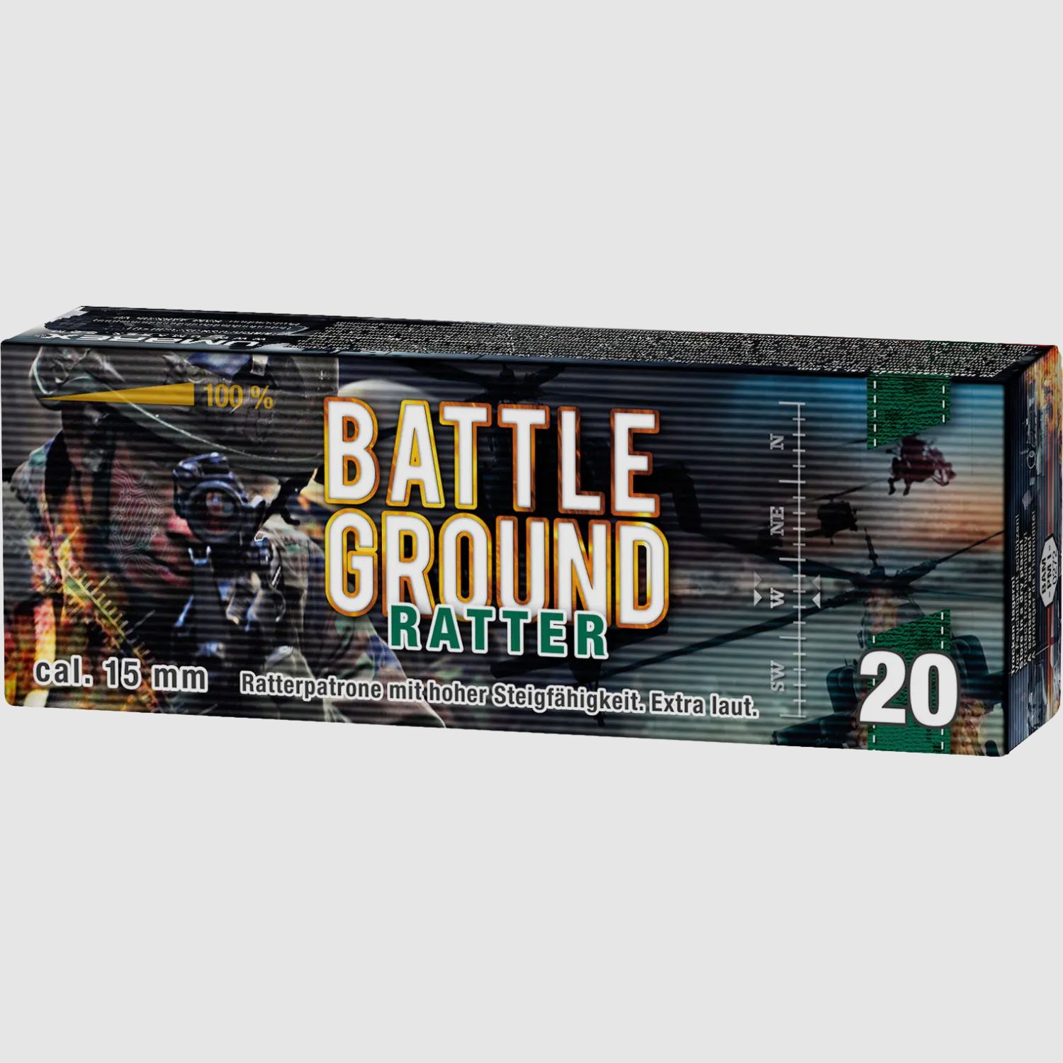 Umarex Pyro Battle Ground Ratter Kal. 15mm 20 Schuss