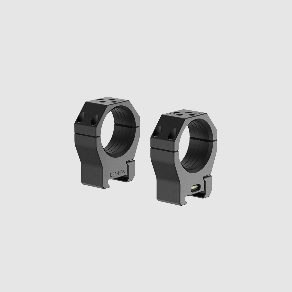 Anneaux PSR 34mm noirs H34mm