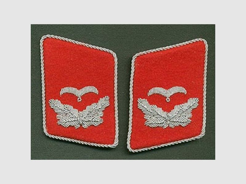 Kragenspiegel Luftwaffe Leutnant Flak Repro !!!