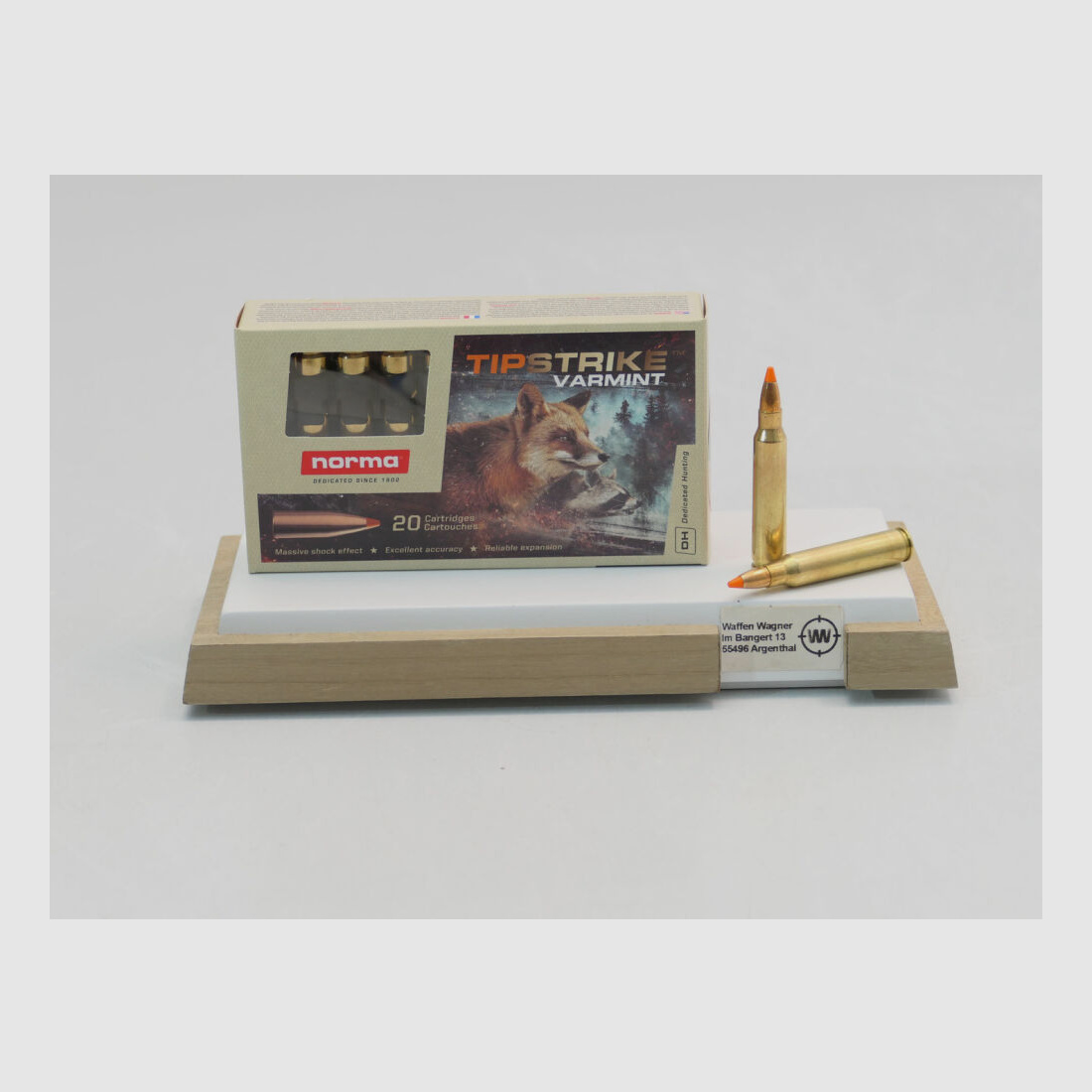 Norma Tipstrike 3,56g/55grs à20 .223 Rem.