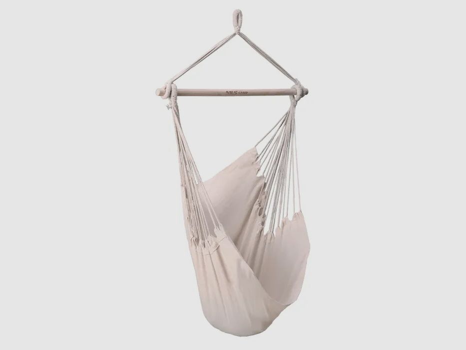 NC0033 Hängesessel 130x100cm Beige Nils Camp