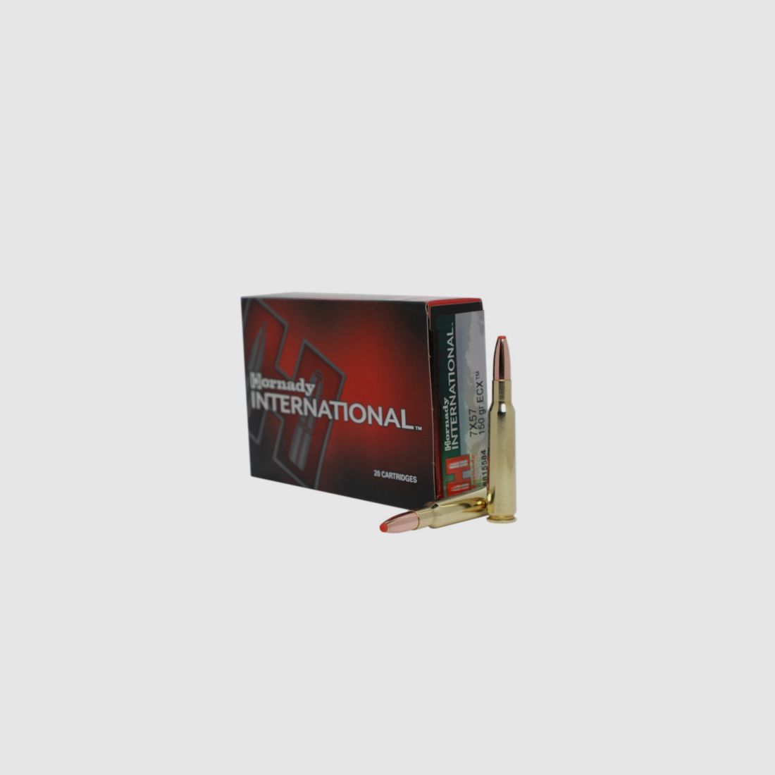 Hornady International 7x57 150GR ECX 20 cartridges