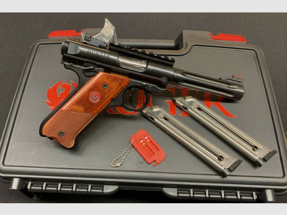 Ruger MK-IV Hunter blauw 5,5“ .22lr