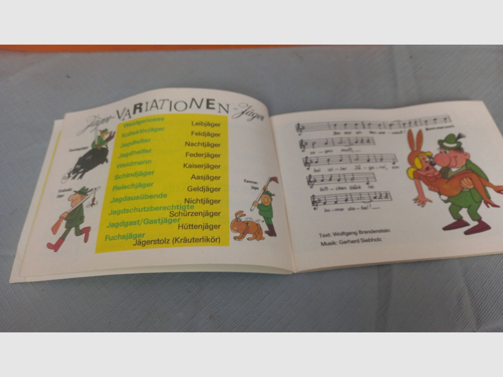 DDR Broschüre " Jagdhumor ". Siehe Bilder. , Bild 5 von 5