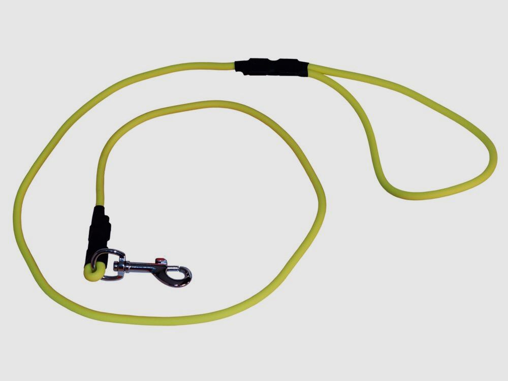 Handleine rund mit Karabiner – gelb