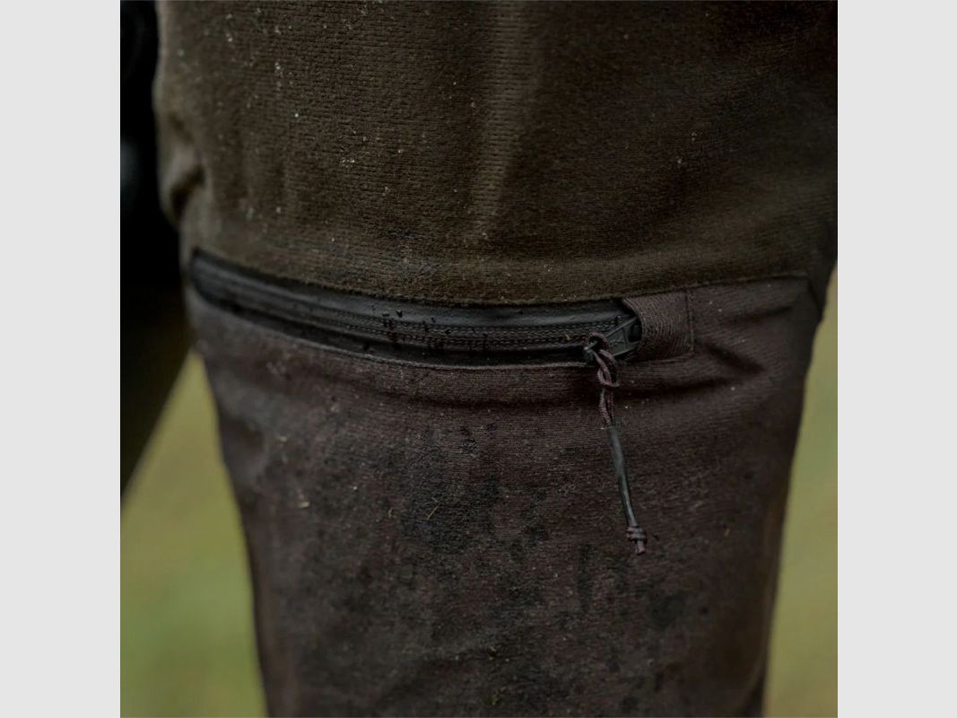 Härkila D-Pants Aspire HWS | hunting green/shadow brown, image 10 of 18
