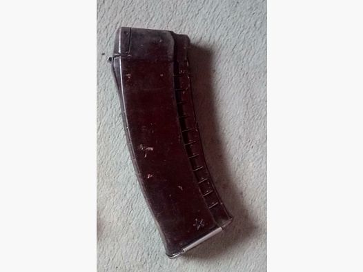 Original Russian AK74 Tula Plum Deco Magazine (non-functional/deactivated) // CCCP / Yunker