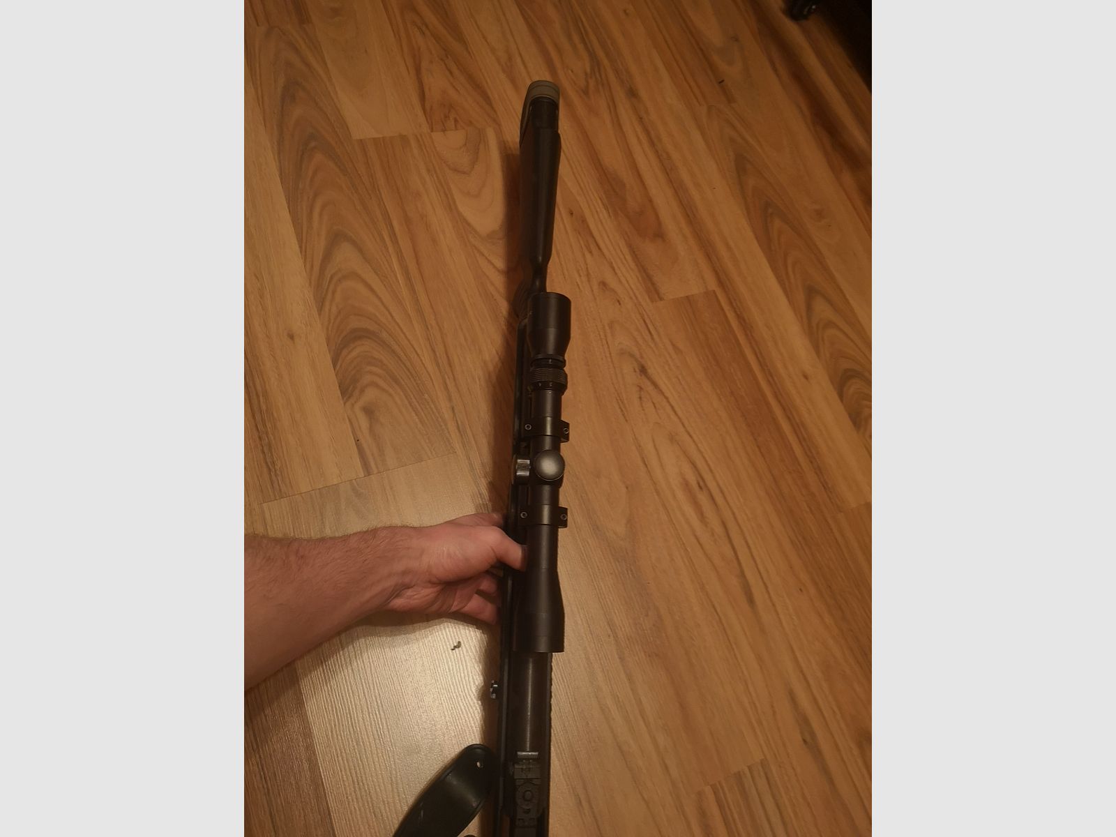 Mercury 85XTac Kipplauf Luftgewehr Set 4,5mm Diabolos inkl. 3-9x32 Zielfernrohr Tasche