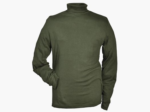 Hubertus Rollkragen-Shirt Oliv