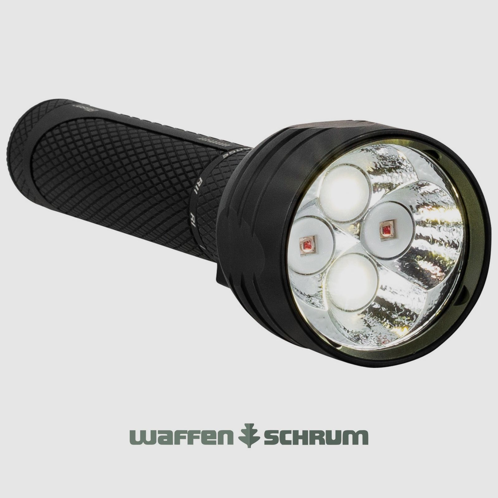 Latarka Blaser HL 1500 czarna; aluminium 1500 lumenów