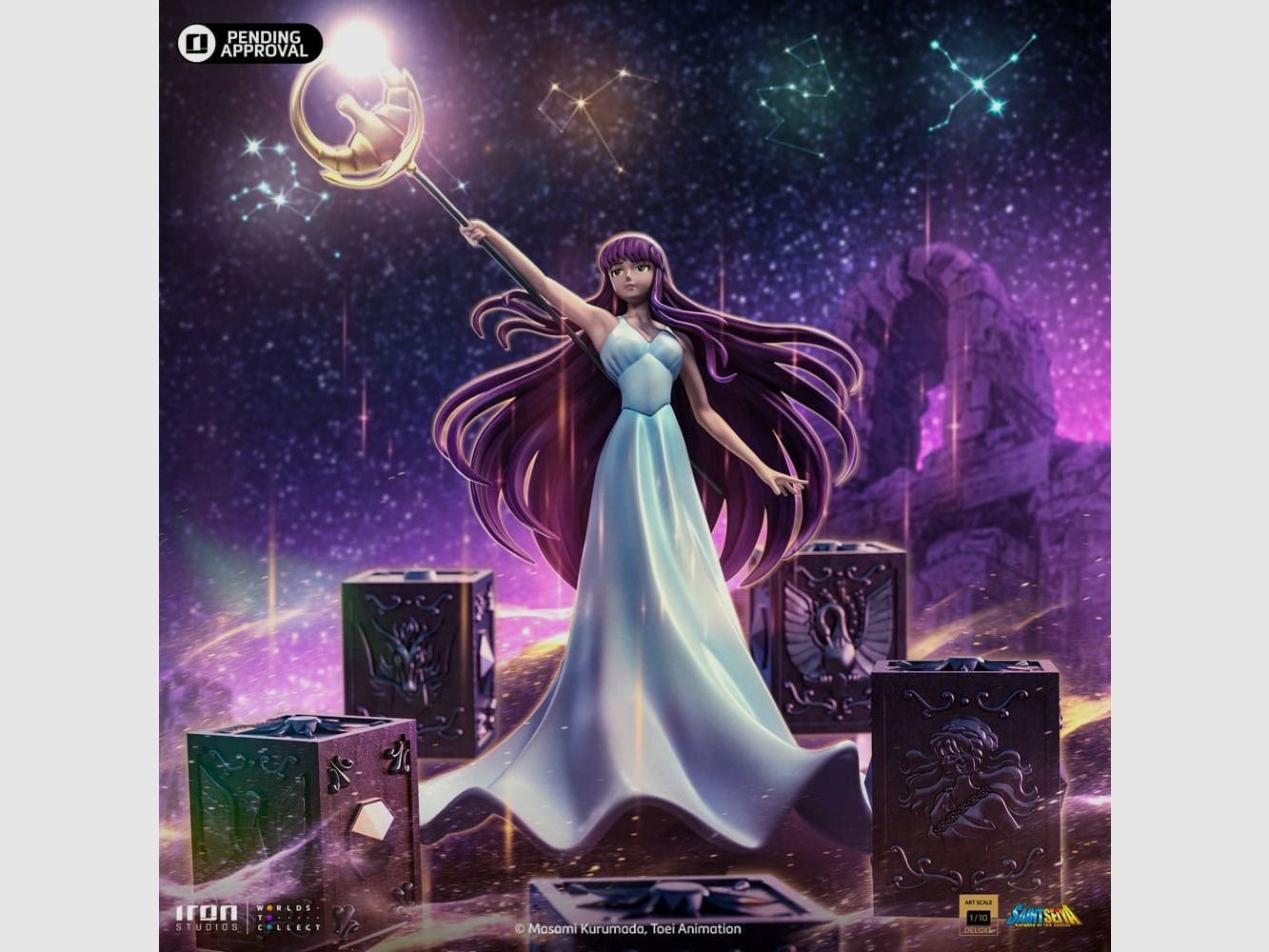 Saint Seiya Deluxe Art Scale Statue 1/10 Saori Kiddo 51 cm | 43421