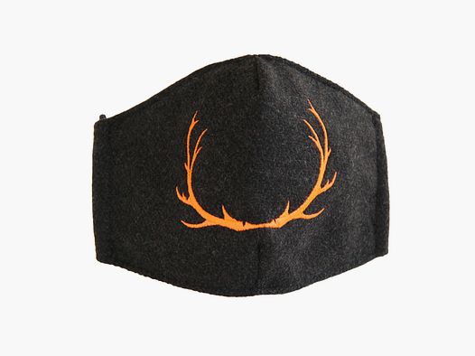 Mondmasker / Neusmasker Hertengewei Oranje