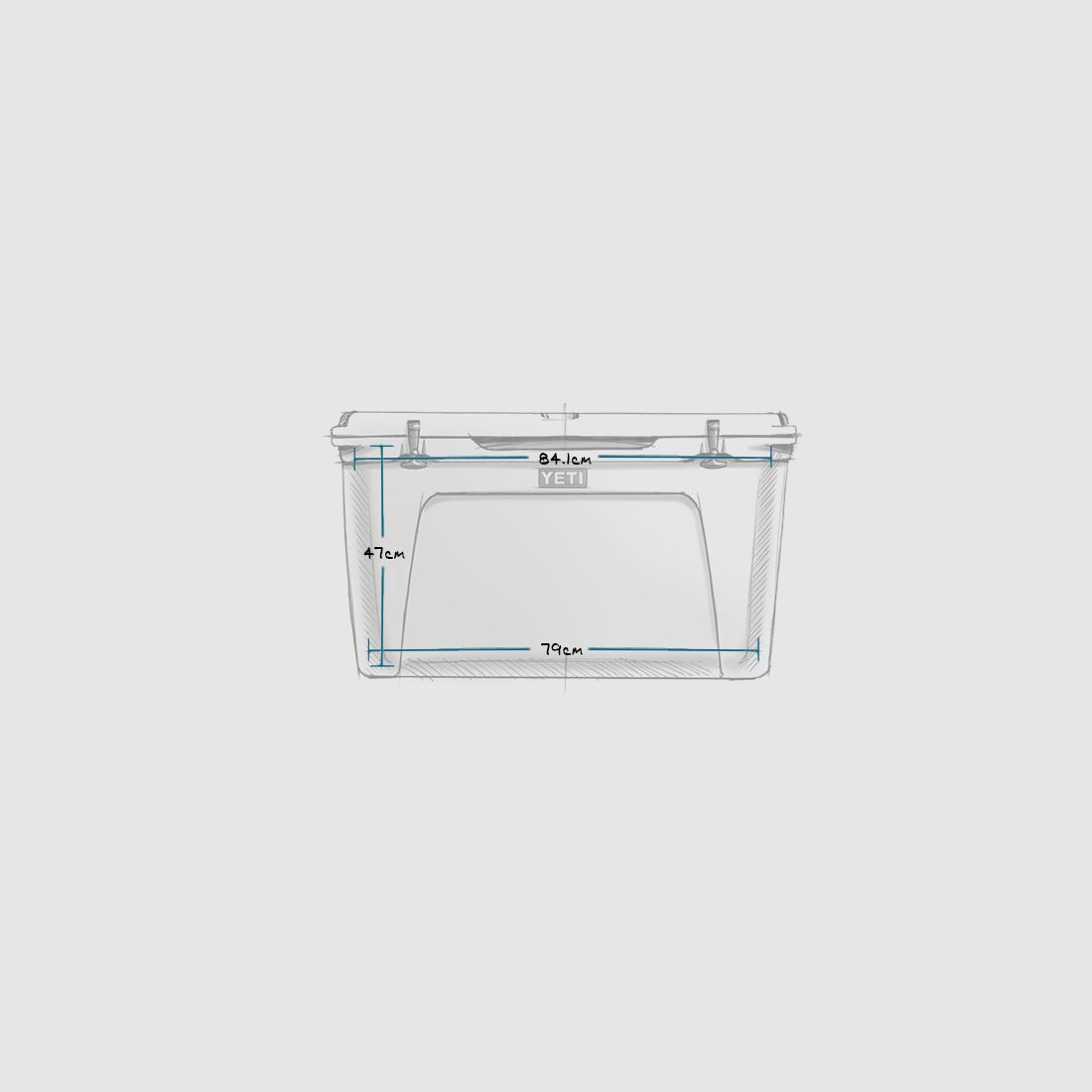 Yeti Kühlbox Tundra 210 Weiß