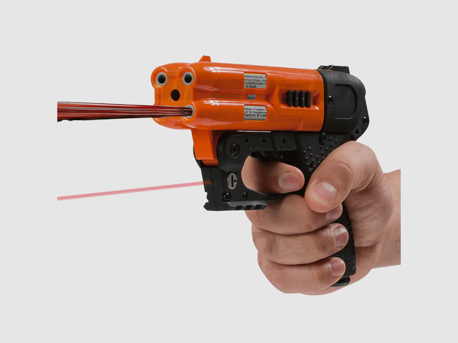 PIEXON – SPRAY AU PIMENT – JPX4 LE – AVEC LASER (SEULEMENT CORPS DE PISTOLE SANS CARTOUCHE), image 11 sur 11