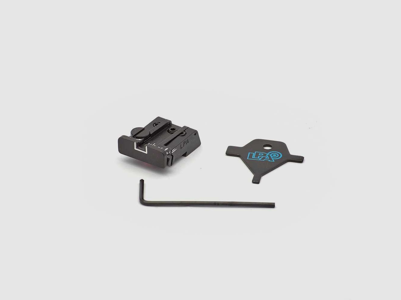 LPA TPU89BZ18 adjustable rear sight for CZ P09, SHADOW1, SHADOW 2, image 1 of 3