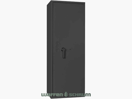 Format Szafa na broń Corvino 4104 Poziom 1 / 8 Długie bronie Zamek podwójny 150x50x42cm