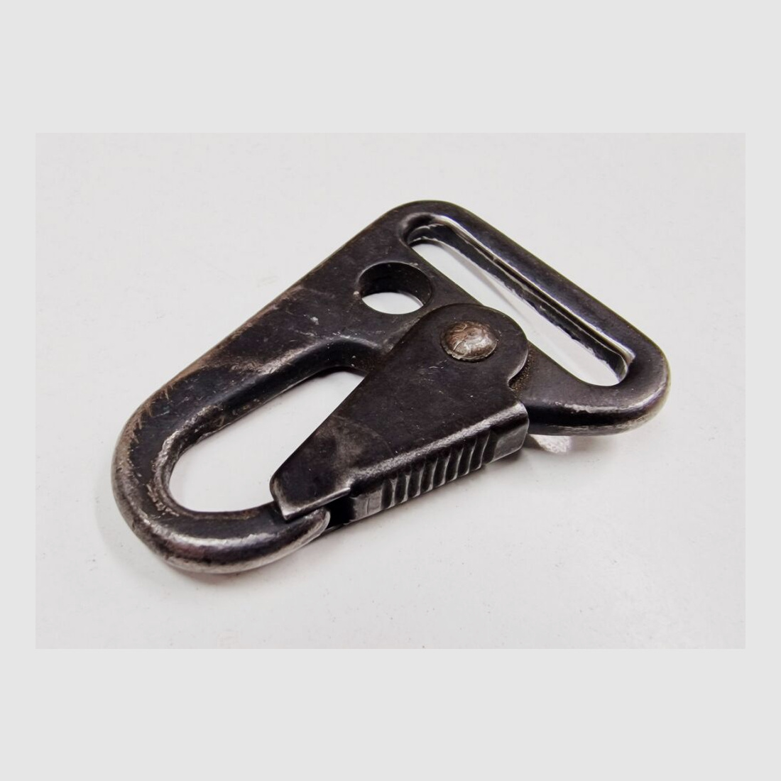 HK G3 Karabiner Haken für Leder Riemen Heckler & Koch G3, MP5, HK33, etc. universal Haken, gebraucht