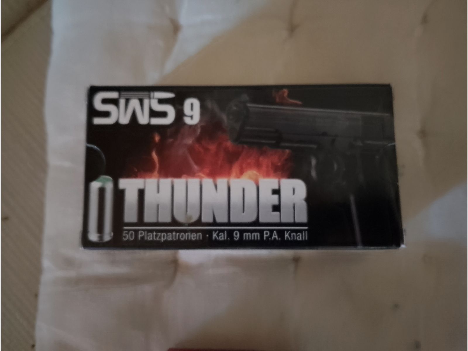 Browning Gpda9 Schreckschuss Pistole Ausführung Gold Ptb722 mit Platz und starken Gas Patronen 