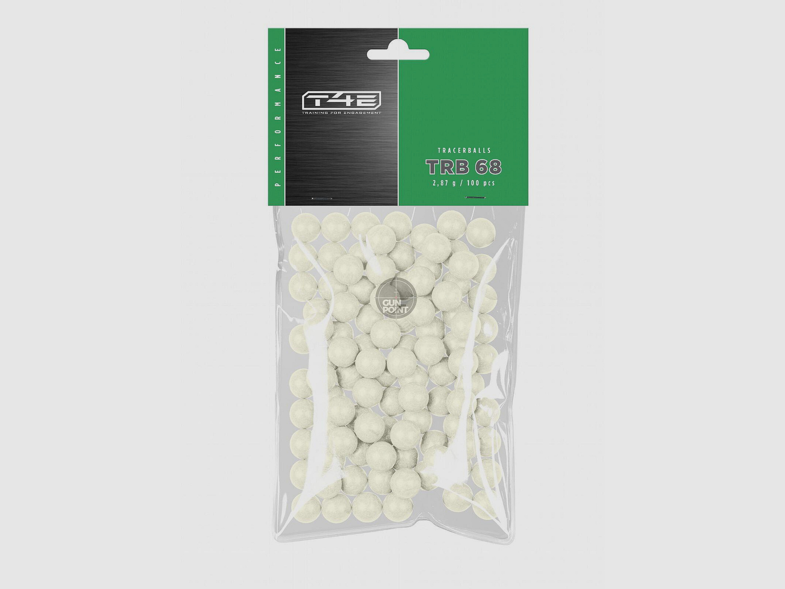 T4E Tracerballs Performance TRB 68 cal. .68, Inhalt: 100 Stk.