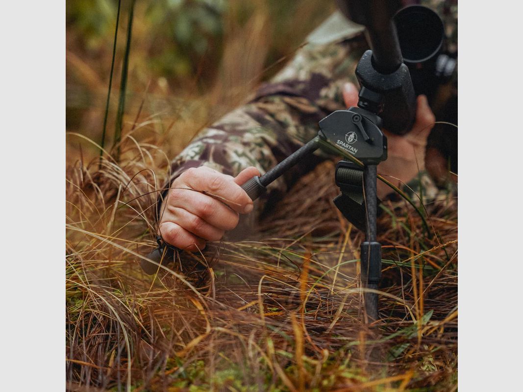 Spartan Precision Equipment Javelin Lite TL Bipod® Carbon-Zweibein 18,4–24,1 cm – ohne Adapter