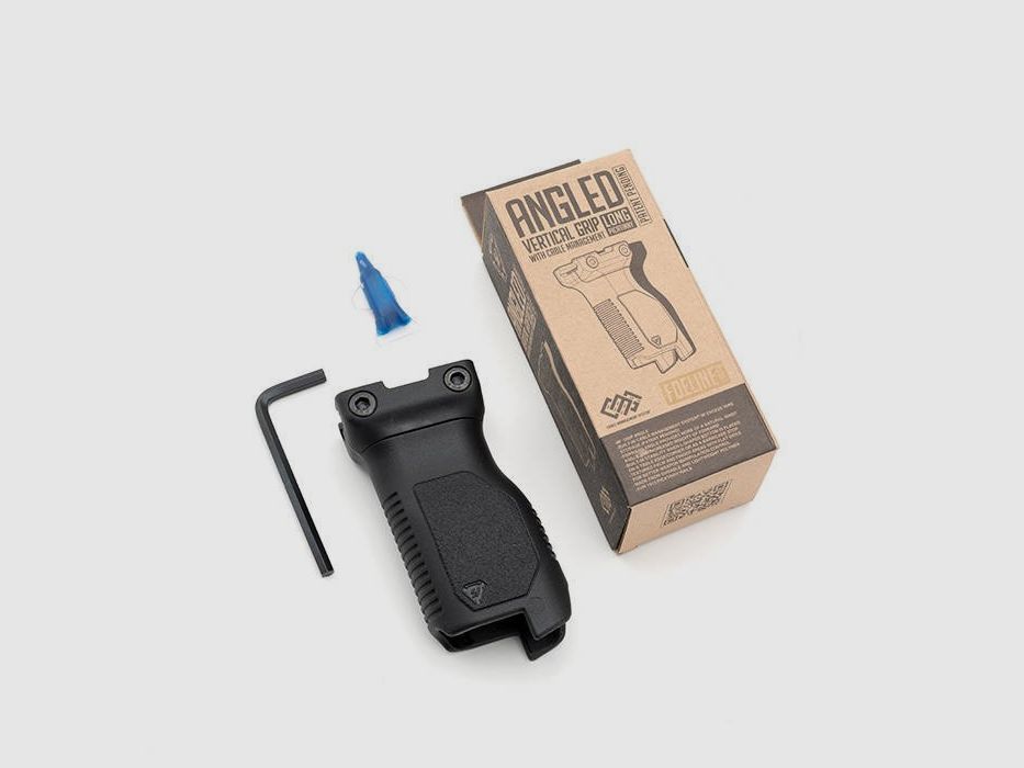 Strike Industries - Chwyt Picatinny Angled Vertical Grip - Long - Czarny - SI-AR-CMAG-RAIL-L-BK, zdjęcie 4 z 5
