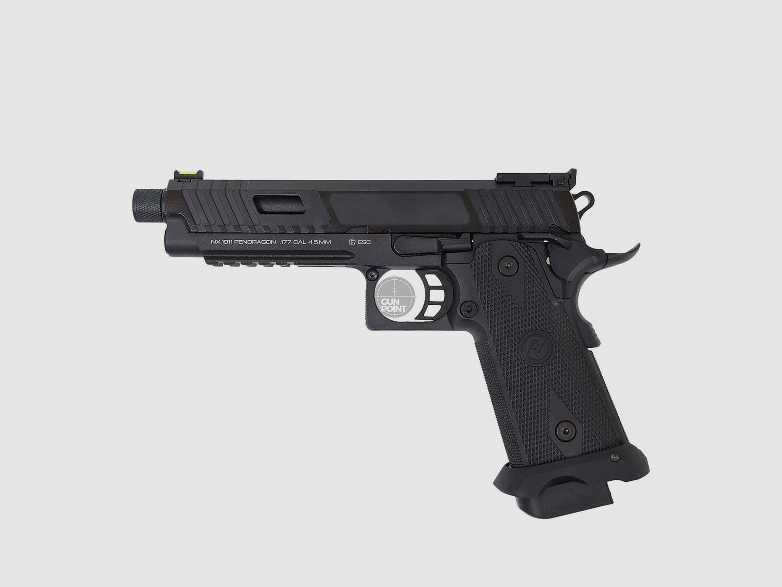 Luftpistole - NX1911 Pendragon - BlowBack - Co2-System- Kal. 4,5 mm BB