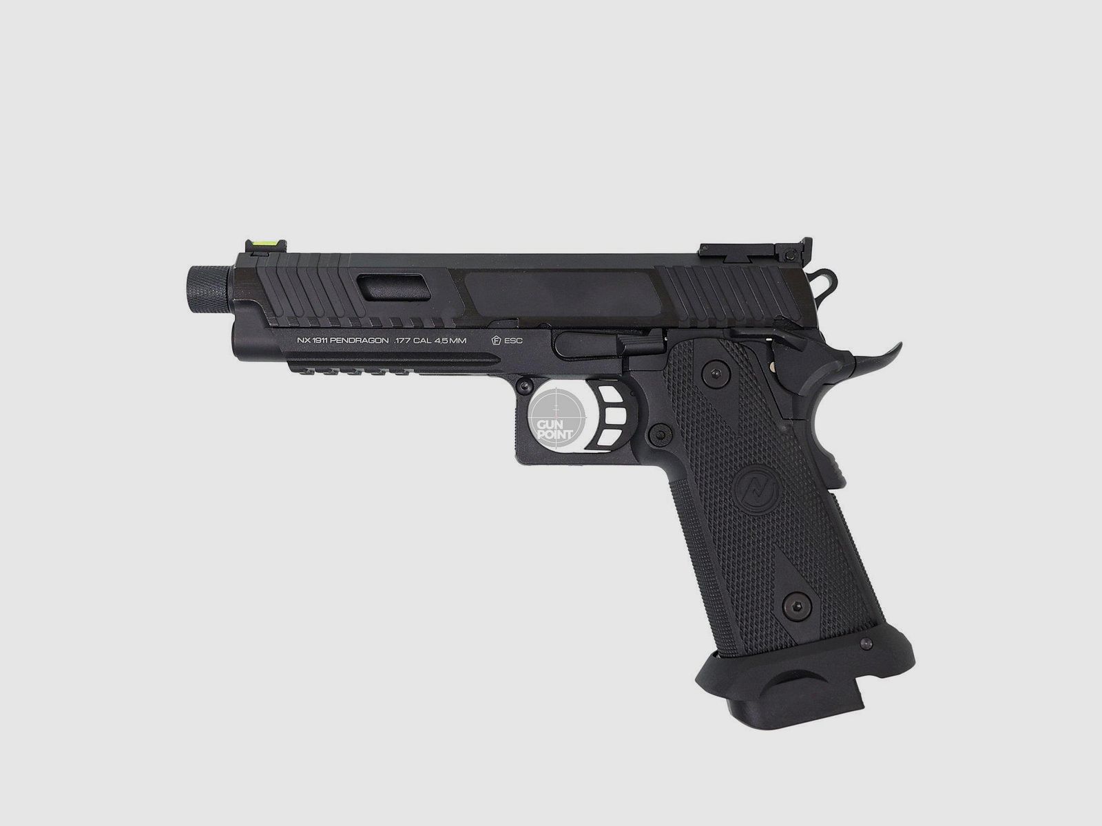 Luftpistole - NX1911 Pendragon - BlowBack - Co2-System- Kal. 4,5 mm BB